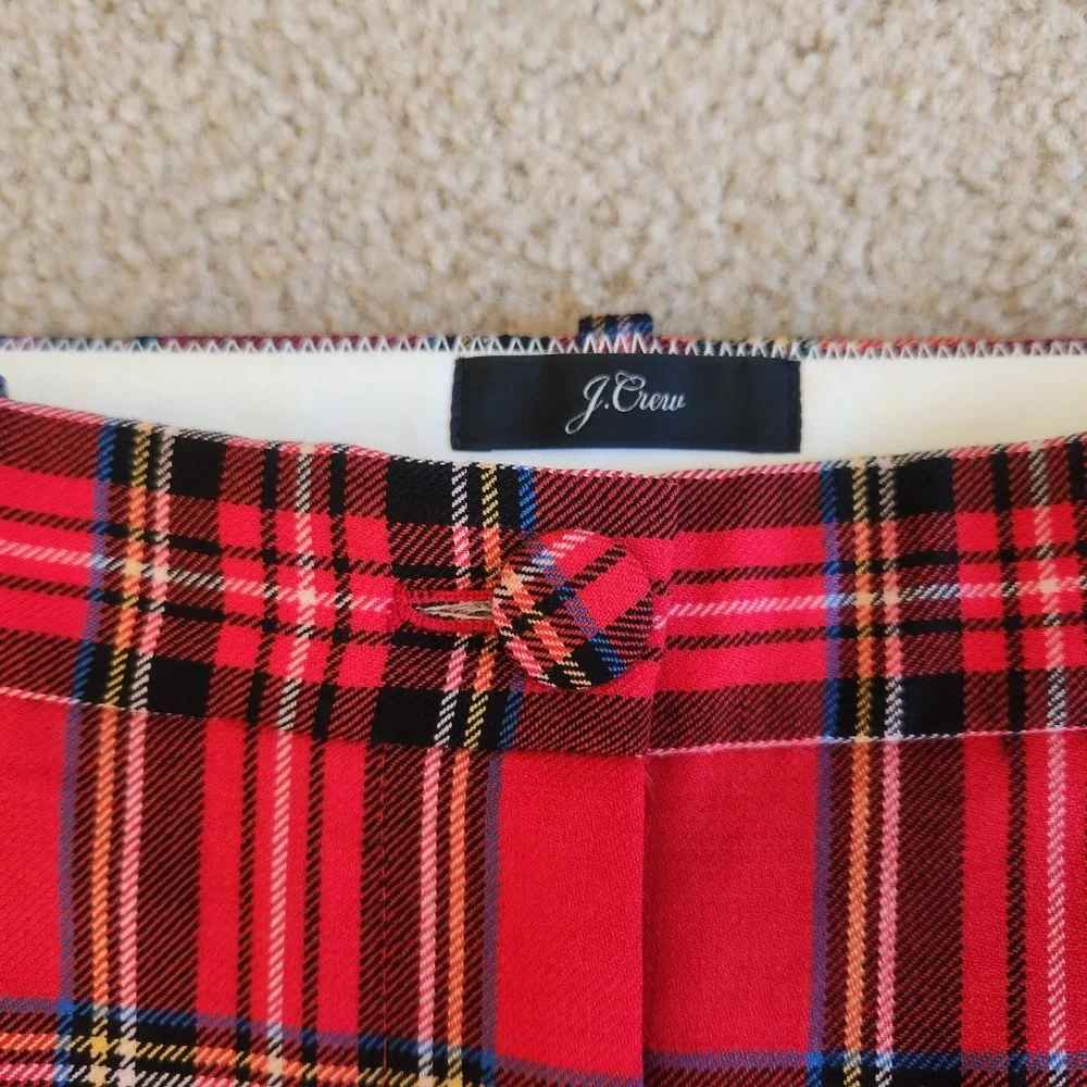 NEW Tartan Plaid Pants-- Cameron cut